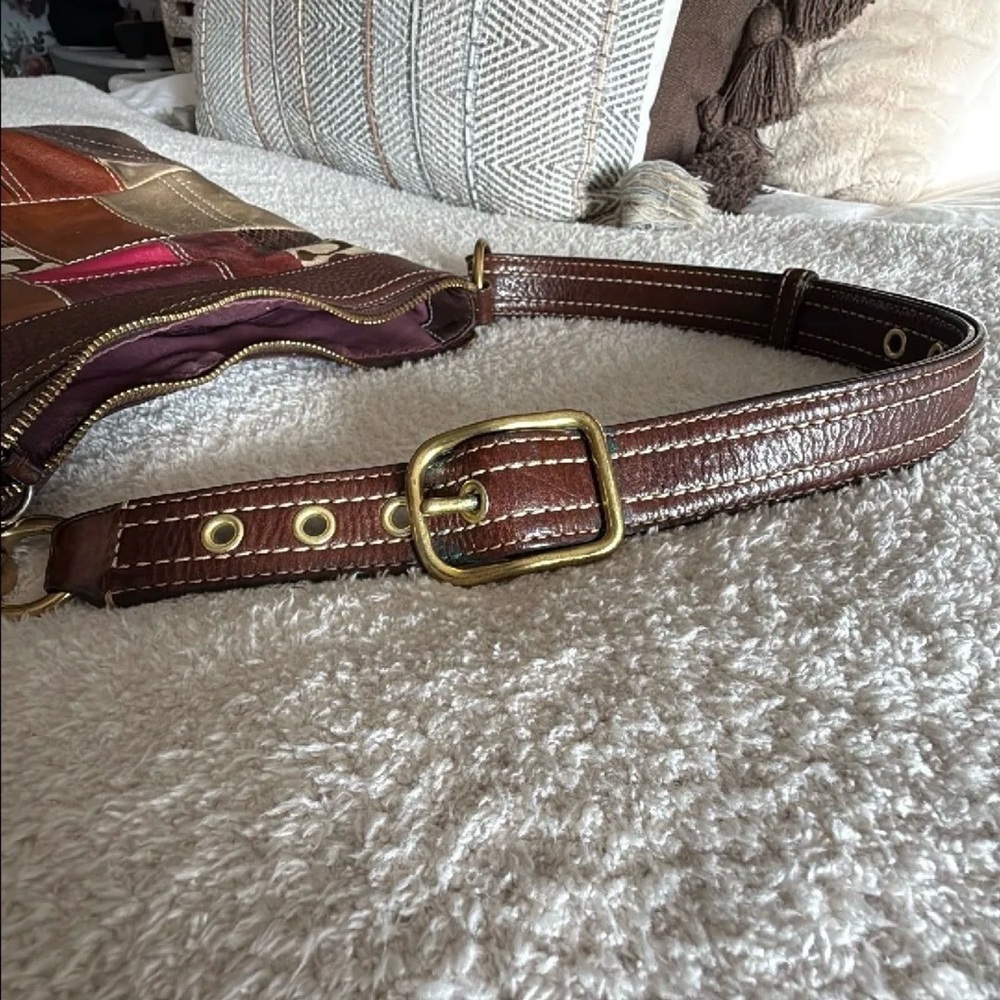 Coach Multicolor Patchwork Shoulder Bag - image 7